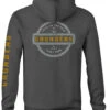 Grundens Rope Knot Hoodie - Iron Grey -Fishing Gear Store grundens rope knot hoodie iron grey 83482.1651426255