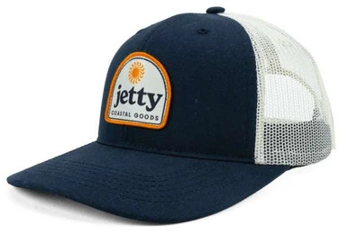 Jetty Rise Classic Trucker Hat - Navy 3 Jetty Rise Classic Trucker Hat - Navy