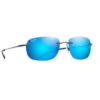 Maui Jim Nanea Sunglasses - Gunmetal/Blue Hawaii -Fishing Gear Store maui jim b332 02d nanea sunglasses 55087.1671051004