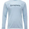 Simms Long Sleeve Tech Tee - Steel Blue - Large 1 Simms Long Sleeve Tech Tee - Steel Blue - Large -Fishing Gear Store simms long sleeve tech tee steel blue l 97718.1656656640.386.513