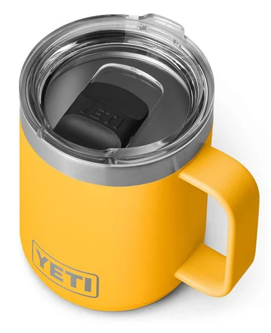 YETI Rambler 10oz Mug With Magslider Lid - Alpine Yellow 3 YETI Rambler 10oz Mug With Magslider Lid - Alpine Yellow